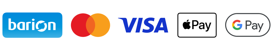Barion — Mastercard, VISA, Apple Pay, Google Pay